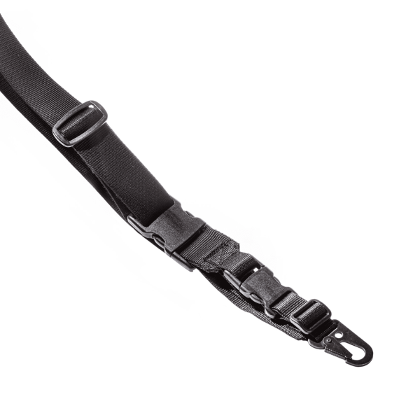 FRAG ОРУЖЕЙНЫЙ ТРЁХТОЧЕЧНЫЙ РЕМЕНЬ С КАРАБИНОМ BLACK