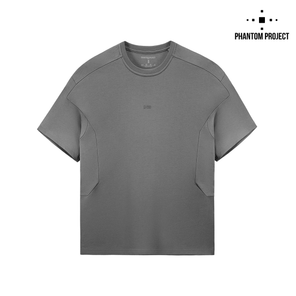 PHANTOM PROJECT/M-TAC ФУТБОЛКА TRAPEZE COTTON HARD LIGHT GREY