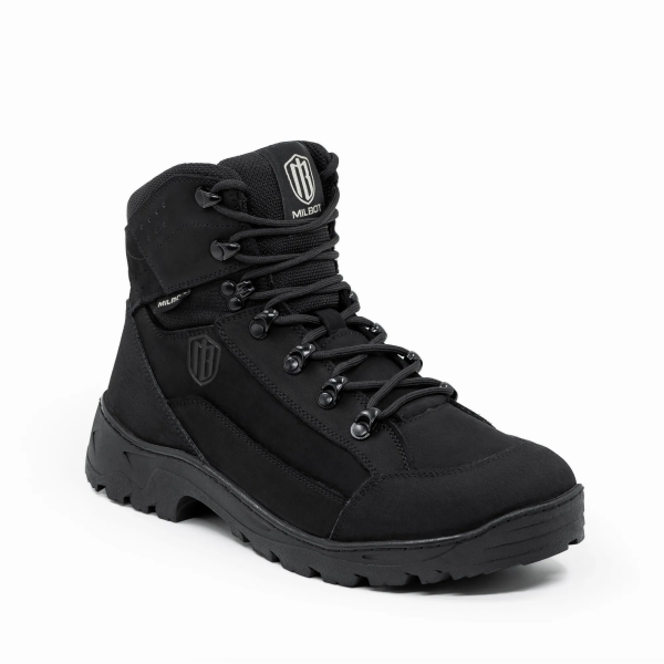 MILBOT ЗИМНИЕ ТАКТИЧЕСКИЕ БОТИНКИ HUNT CORD BLACK
