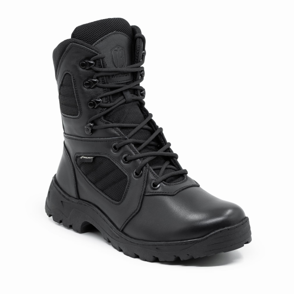 MILBOT ДЕМИСЕЗОННЫЕ ТАКТИЧЕСКИЕ БОТИНКИ CONQUEST BLACK LEATHER