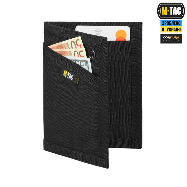 M-TAC КОШЕЛЕК TACTICAL WALLET ELITE BLACK
