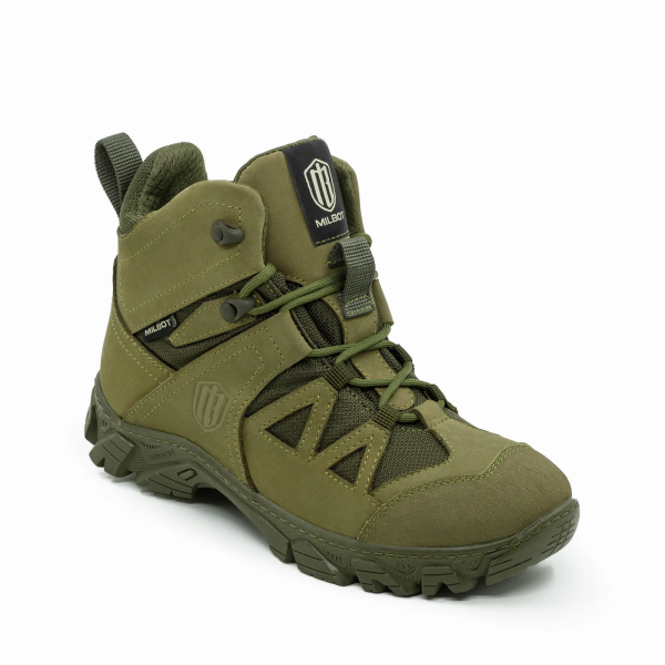 MILBOT ЖЕНСКИЕ ЗИМНИЕ ТАКТИЧЕСКИЕ БОТИНКИ SPURT PATHFINDER OLIVE