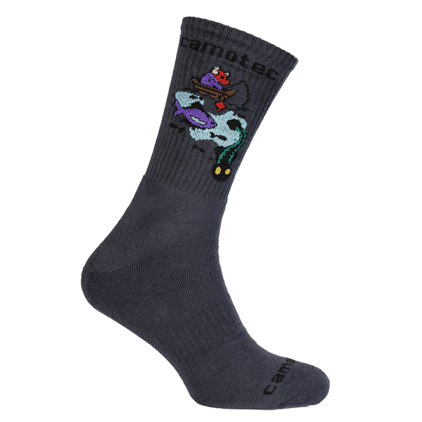 CAMO-TEC НОСКИ LONGFULL FISHING LE DARK GREY 9546