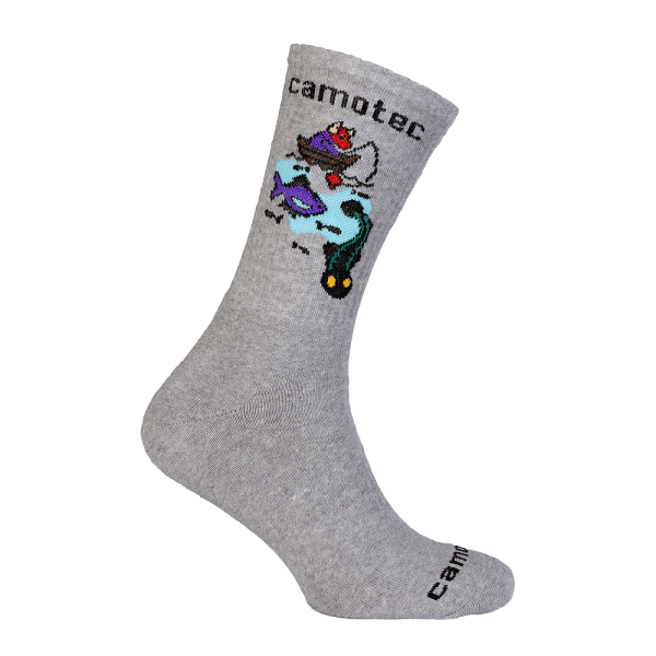 CAMO-TEC ШКАРПЕТКИ LONGFULL FISHING LE GREY 9545