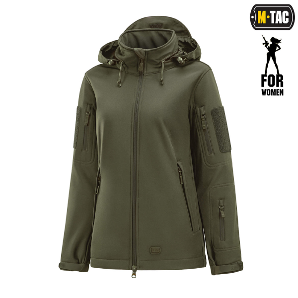 M-TAC КУРТКА SOFT SHELL LADY OLIVE