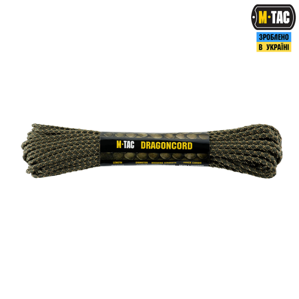 M-TAC ПАРАКОРД DRAGON CORD 15M RANGER GREEN/COYOTE