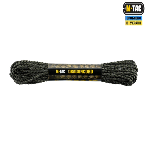 M-TAC ПАРАКОРД DRAGON CORD 15M RANGER GREEN/BLACK
