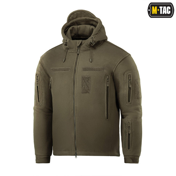 M-TAC КУРТКА ФЛІСОВА WINDBLOCK DIVISION GEN.III DARK OLIVE