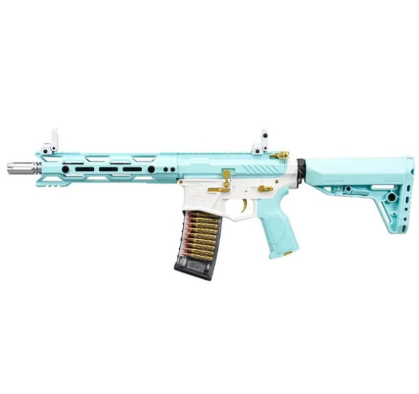 G&G СТРАЙКБОЛЬНАЯ ШТУРМОВАЯ ВИНТОВКА CM16 STEALTH 556 MACARON BLUE 34234