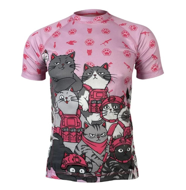 KRAMATAN TACTICAL DESIGN ФУТБОЛКА КОТОБАНДА PINK