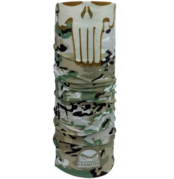 KRAMATAN TACTICAL DESIGN ШАРФ-ТРУБА ПОЛЕГШЕННИЙ КАРАТЕЛЬ MC