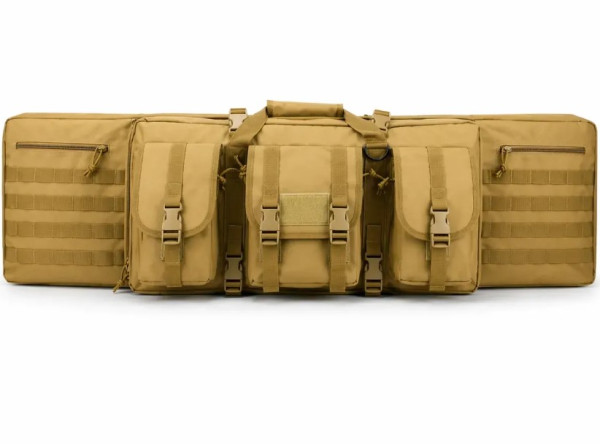 WOSPORT ЧЕХОЛ ДЛЯ ОРУЖИЯ DOUBLE CARBINE CASE 120 CM TAN 34603