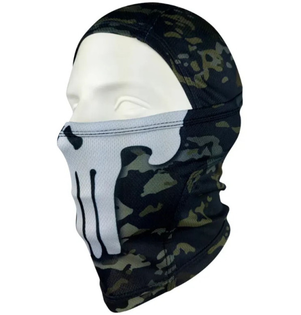 KRAMATAN TACTICAL DESIGN БАЛАКЛАВА-НИНДЗЯ PUNISHER DARK МС 9420