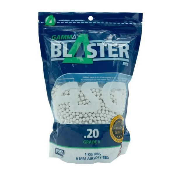 ASG СТРАЙКБОЛЬНЫЕ ШАРЫ GAMMA BLASTER 0.20G 1 KG 33797