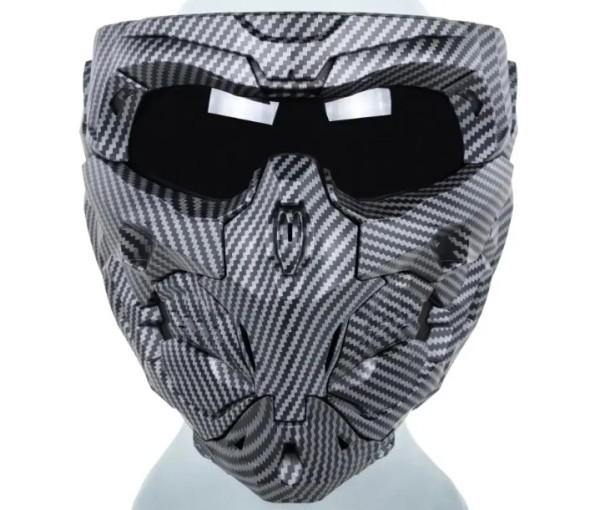 WOSPORT ЗАЩИТНАЯ МАСКА DOOMSDAY-DAWN MASK CARBON FIBER 35246