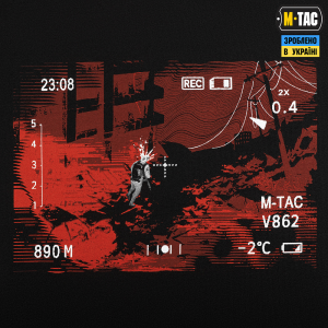 M-TAC ФУТБОЛКА ONE SHOT OVERSIZE BLACK
