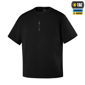 M-TAC ФУТБОЛКА GOLD SAMURAI OVERSIZE BLACK