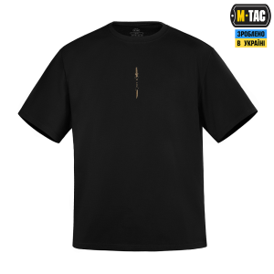 M-TAC ФУТБОЛКА GOLD SAMURAI OVERSIZE BLACK