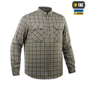 M-TAC РУБАШКА LUMBERJACK COTTON SHIRT OLIVE/GREY