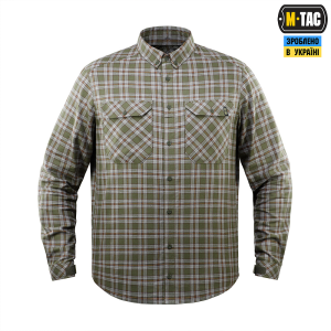 M-TAC РУБАШКА LUMBERJACK COTTON SHIRT OLIVE/GREY