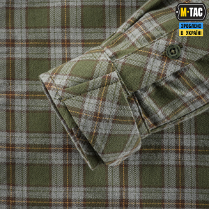 M-TAC РУБАШКА LUMBERJACK COTTON SHIRT OLIVE/GREY