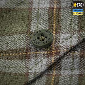 M-TAC РУБАШКА LUMBERJACK COTTON SHIRT OLIVE/GREY