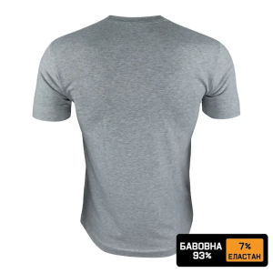 KRAMATAN TACTICAL DESIGN ФУТБОЛКА ARMY 93/7 БАВОВНА GREY MELANGE