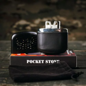 MIL-TEC ГРІЛКА КАТАЛІТИЧНА STURM TINPLATE POCKET STOVE BLACK 15280002