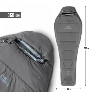 PENTAGON СПАЛЬНЫЙ МЕШОК MUMMY GREY D19003-17