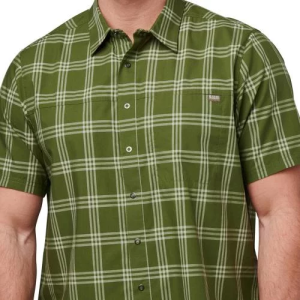 5.11 СОРОЧКА ТАКТИЧНА WYATT PLAID SHORT SLEEVE SHIRT PLAID GREENZONE 71204-656