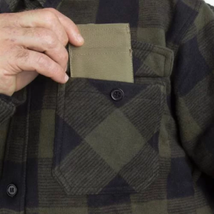 MIL-TEC СОРОЧКА STURM FLANNEL SHIRT BLACK 10940002