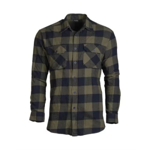 MIL-TEC СОРОЧКА В КЛІТИНКУ STURM FLANNEL SHIRT LIGHT RANGER GREEN/BLACK 10939001