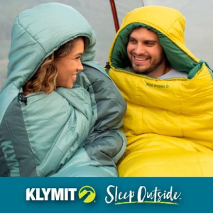 KLYMIT СПАЛЬНЫЙ МЕШОК WILD ASPEN 0 SLEEPING BAG LARGE YELLOW 13WAYL00D