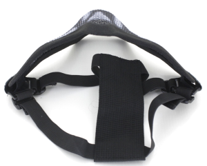 МАСКА-СЕТКА НА НИЖНЮЮ ЧАСТЬ ЛИЦА V2 BLACK SKULL MA-09-WB