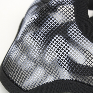 МАСКА-СЕТКА НА НИЖНЮЮ ЧАСТЬ ЛИЦА V2 BLACK SKULL MA-09-WB