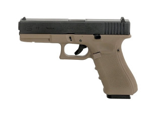 WE ПІСТОЛЕТ GLOCK 17 GEN4. METAL TAN GREEN GAS HS04796