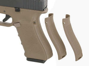 WE ПІСТОЛЕТ GLOCK 17 GEN4. METAL TAN GREEN GAS HS04796