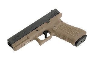 WE ПІСТОЛЕТ GLOCK 17 GEN4. METAL TAN GREEN GAS HS04796
