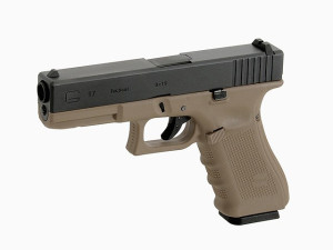 WE ПІСТОЛЕТ GLOCK 17 GEN4. METAL TAN GREEN GAS HS04796