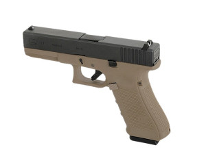 WE ПІСТОЛЕТ GLOCK 17 GEN4. METAL TAN GREEN GAS HS04796