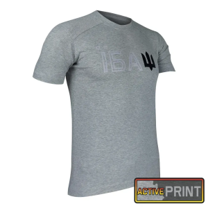 KRAMATAN TACTICAL DESIGN ФУТБОЛКА ЇБАШ БАВОВНА МЕЛАНЖ