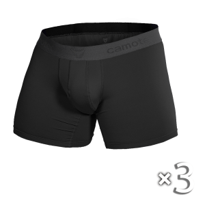 CAMO-TEC КОМПЛЕКТ ТРУСІВ БОКСЕРІВ 3 ШТ. BLACK 9299