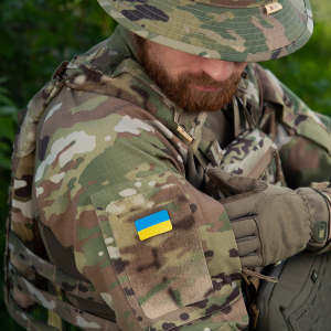 M-TAC НАШИВКА ФЛАГ УКРАИНЫ (38Х24 ММ) YELLOW/BLUE