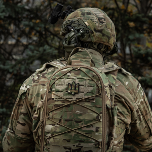 M-TAC НАШИВКА ТРИЗУБ ЗСУ