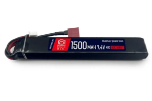 BLUEMAX АККУМУЛЯТОР LIPO 7.4V 1500MAH 40C 33511