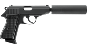 UMAREX ПИСТОЛЕТ WALTHER PPK/S С ГЛУШИТЕЛЕМ 2.6558 HS3009