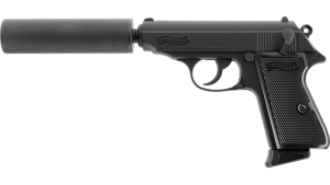 UMAREX ПИСТОЛЕТ WALTHER PPK/S С ГЛУШИТЕЛЕМ 2.6558 HS3009