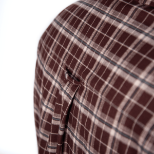 CAMO-TEC СОРОЧКА БУРЕВІЙ LOGO TAN BURGUNDY CHECK 9307