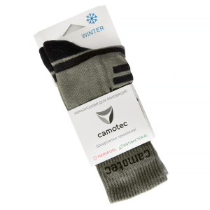 CAMO-TEC ШКАРПЕТКИ MERINO LONGAIR 2.0 KHAKI 9350