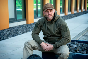 HELIKON-TEX URBAN TACTICAL HOODIE LITE (KANGAROO) STEEL GREY BL-ULK-CB-19